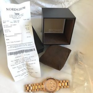 Michael Kors Rose Gold watch
